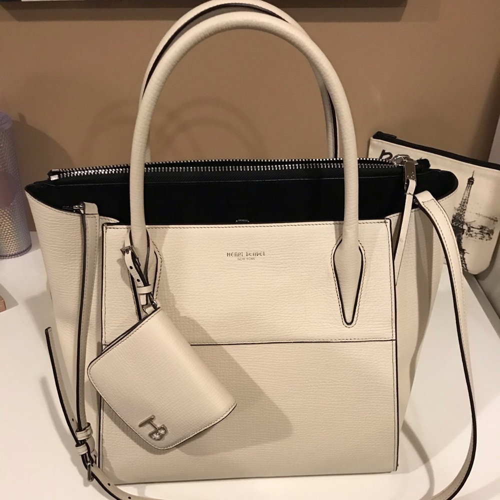 Henri Bendel Tilda bag the creamy nude